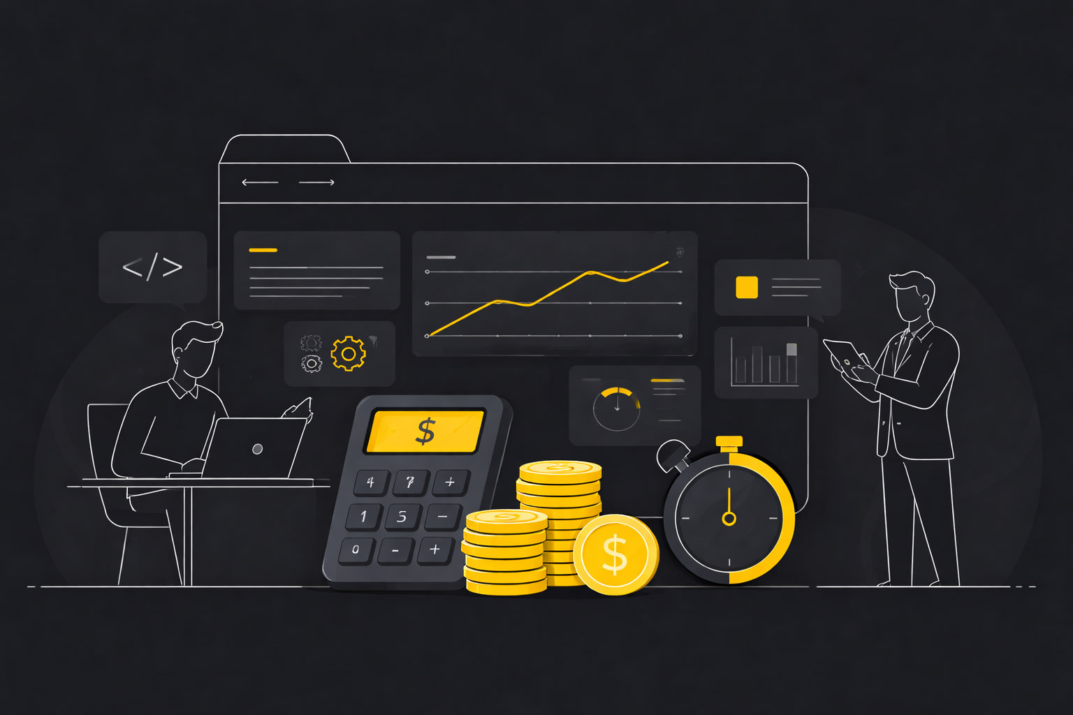 Сколько стоит разработка веб-приложения в 2026: подробный разбор для бизнеса